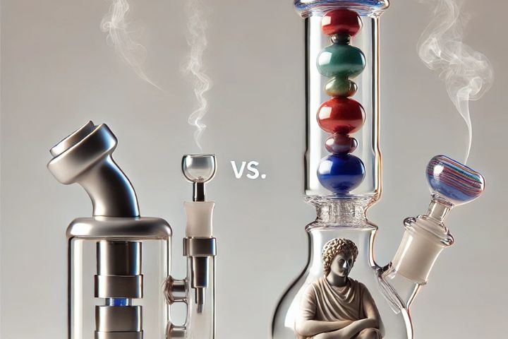 Dab Rigs vs. Bongs