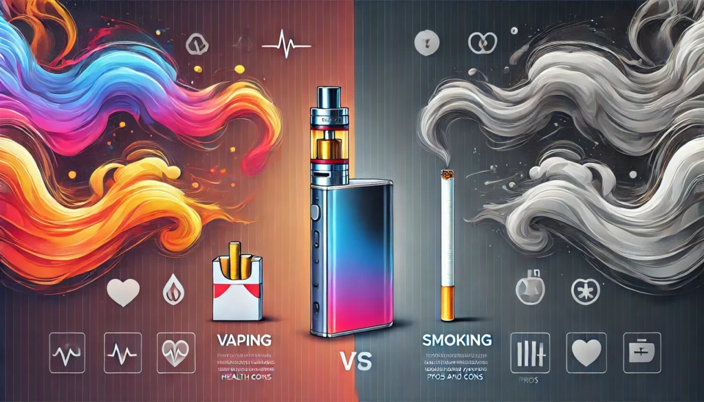 Vaping vs. Smoking