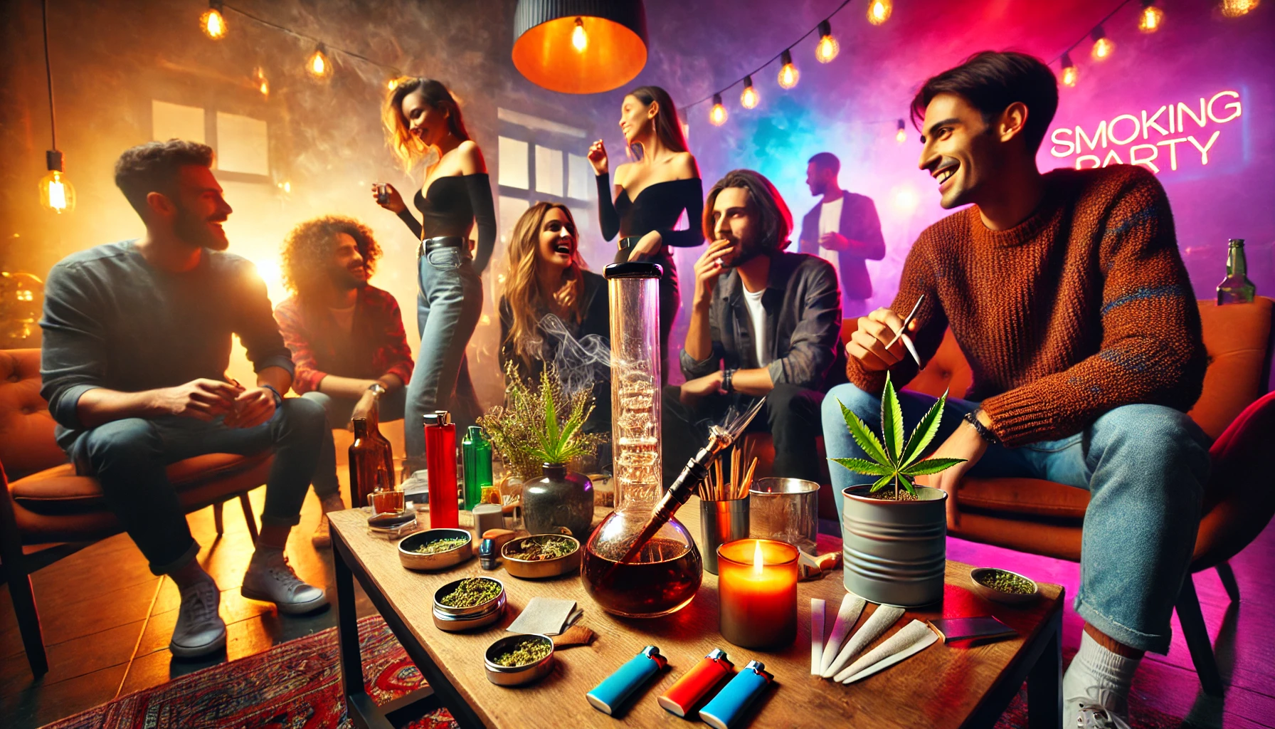 How to Host a Smoking Party